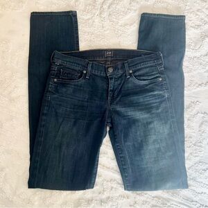 Citizens of Humanity CoH Dark Wash Straight Leg Jeans Size 27 Los Angeles